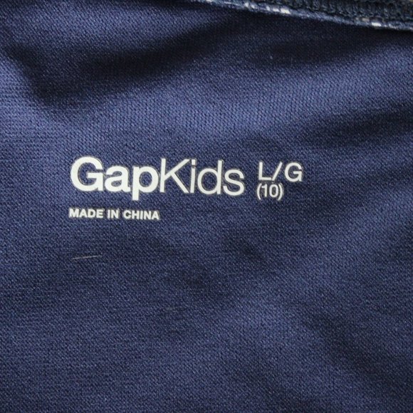 GAP Kids, Size 10, Blue and White Mix Pattern Tankini Swimsuit - Picture 5 of 8